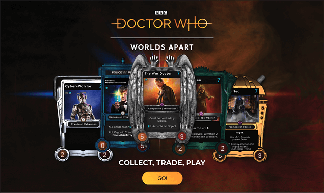 Doctor Who Worlds Apart cards
